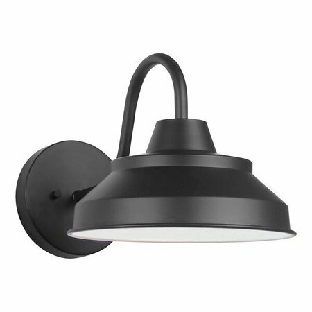 CANARM 10 5/8'' Black Outdoor LED Barn Light - 120V 21W 644A10WACBK